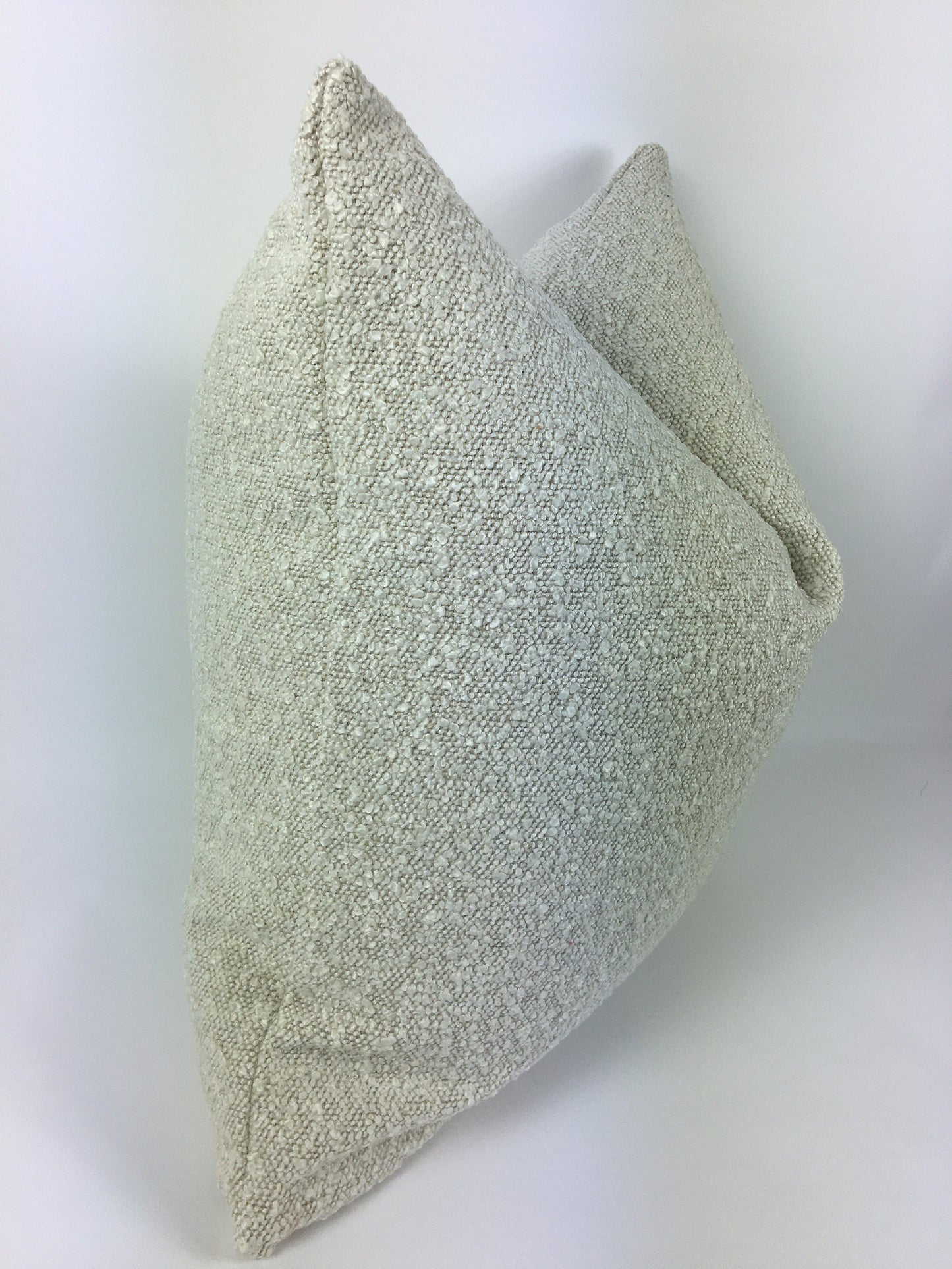 Boucle pillow // cream boucle pillow // boucle cushion