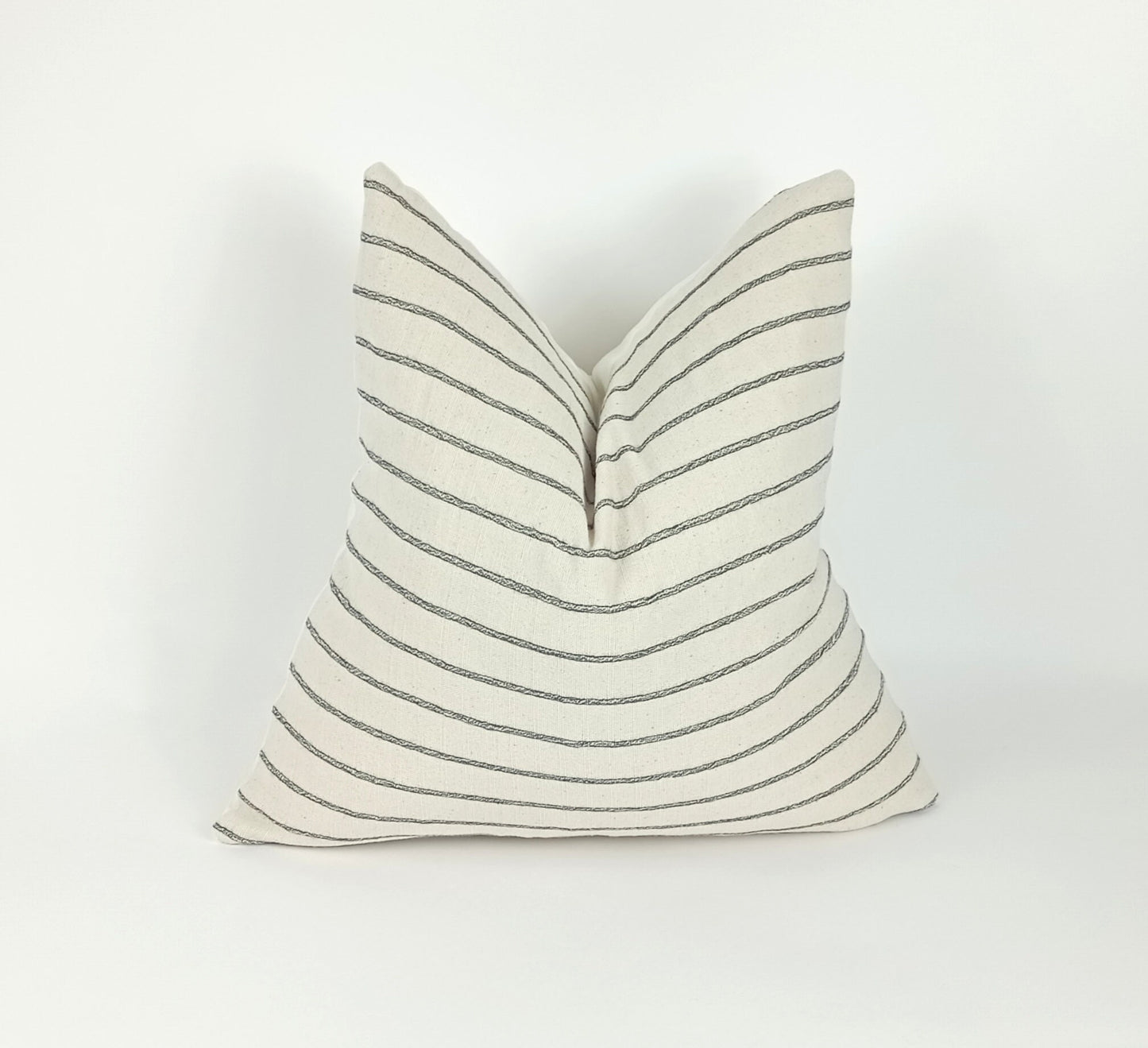 Striped woven pillow, hmong pillow, striped linen pillow, hmong cushion