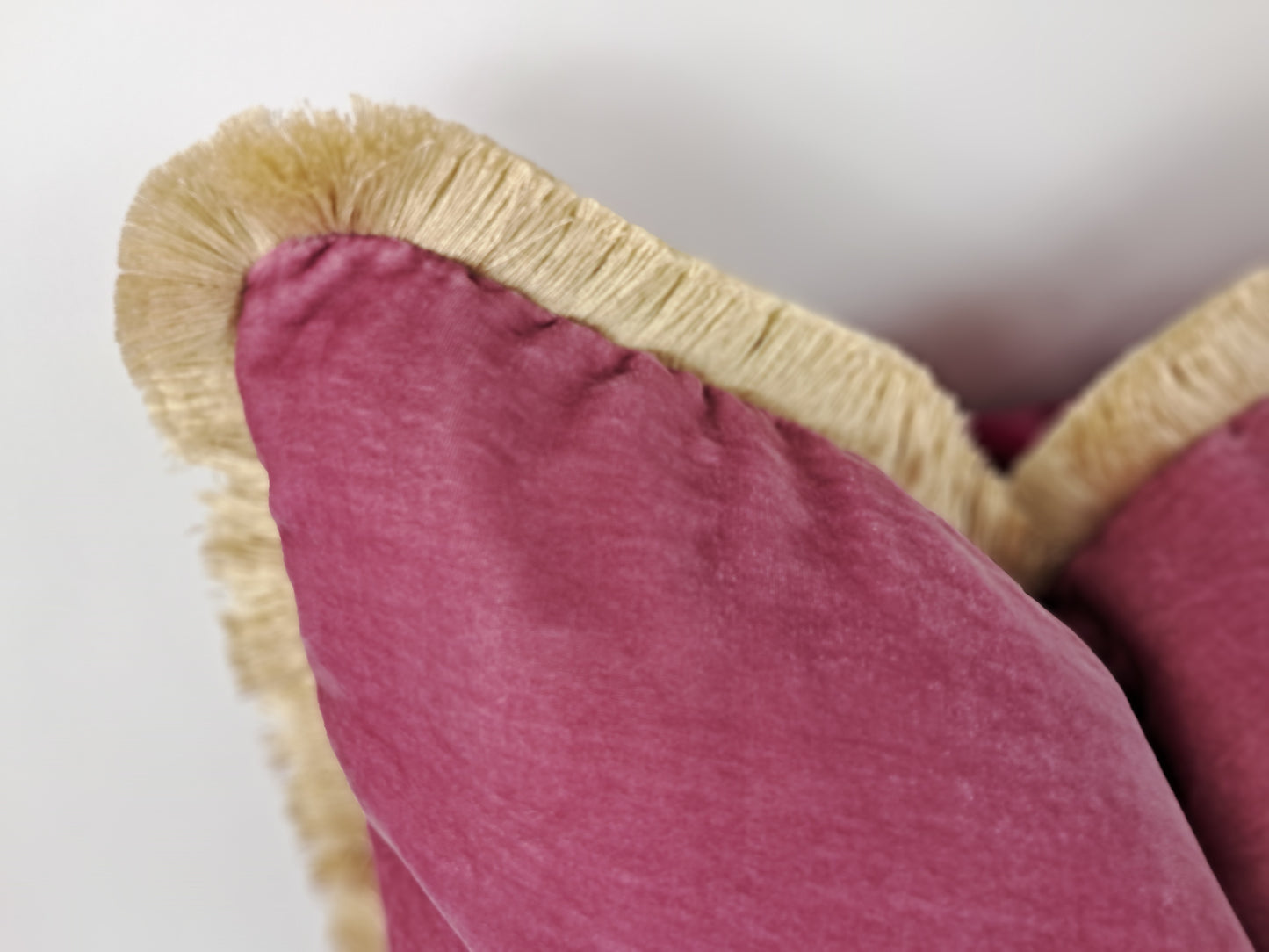 Vintage pink silk velvet pillow, light pink silk velvet cushion, pink velvet pillow