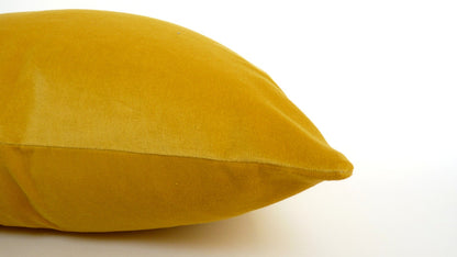buttercup yellow velvet pillow case // yellow velvet pillow case