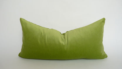 apple green velvet pillow case // green velvet cushion case // green velvet