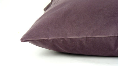 Mauve pillow cover // mauve velvet cushion case // mauve velvet pillow cover