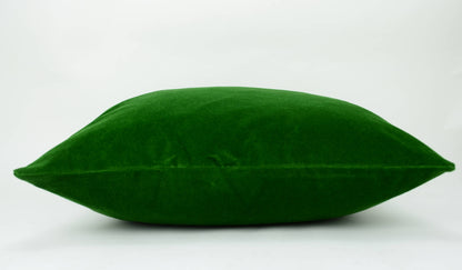 emerald green velvet pillow cover // emerald green velvet cushion // green velvet pillow // velvet pillow
