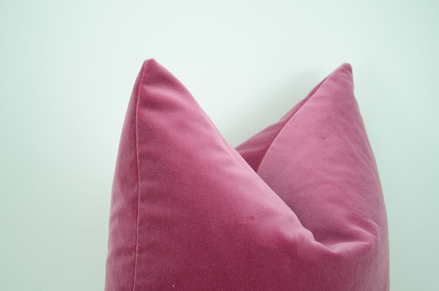 Rose pink velvet pillow cover, pink velvet cushion, pink velvet pillow
