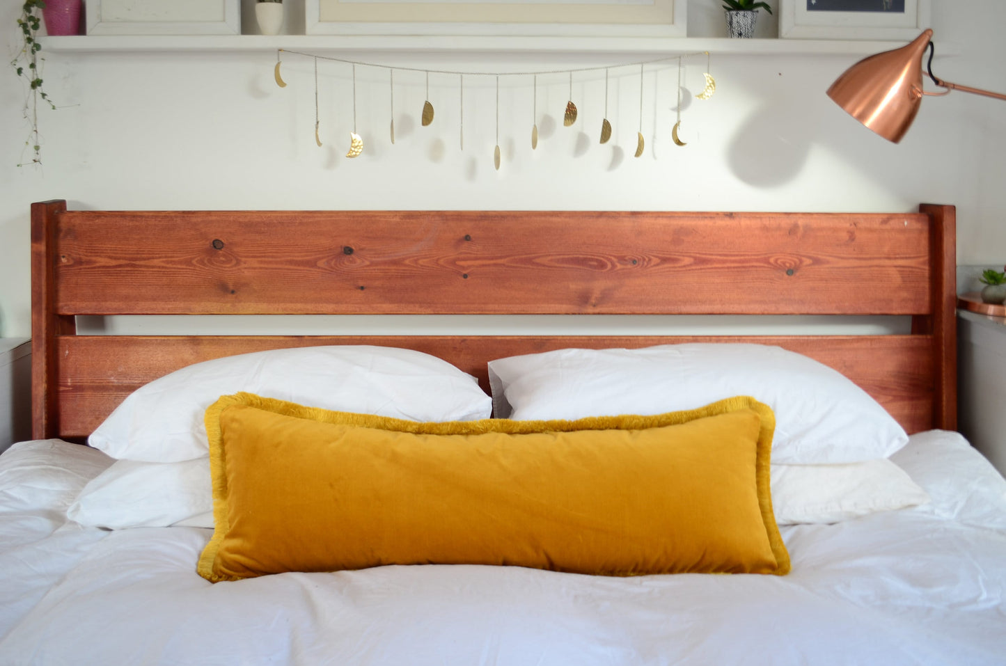 long lumbar pillow // mustard fringe long lumbar pillow // fringed long lumbar pillow // mustard velvet cushion