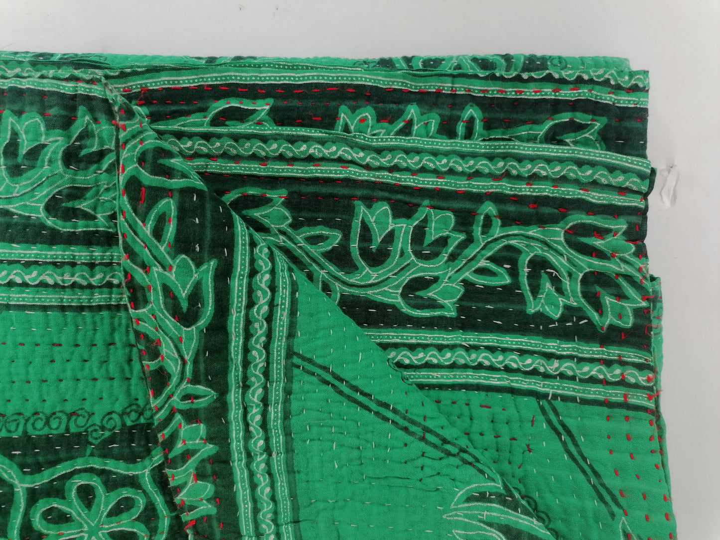 Kantha Quilt // kantha blanket // throw blanket