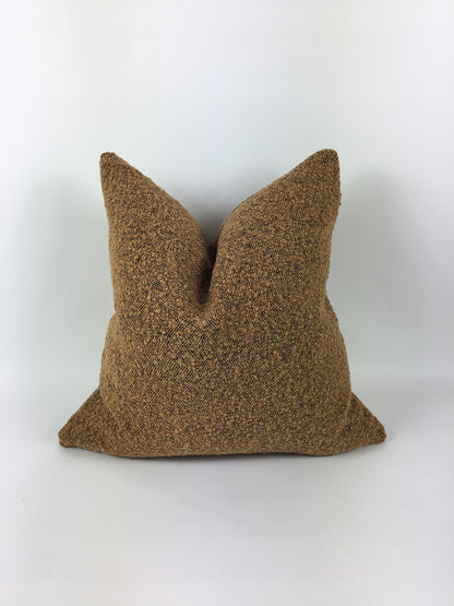 Boucle pillow // rust boucle pillow // boucle cushion