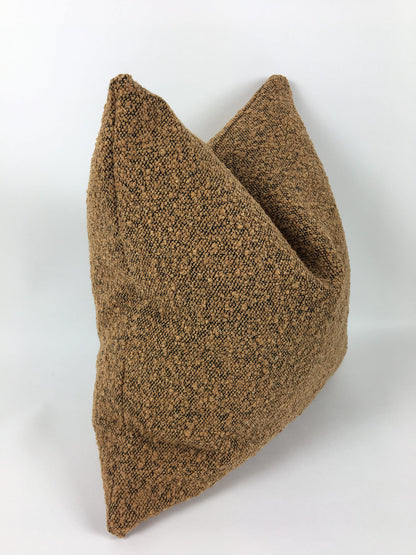 Boucle pillow // rust boucle pillow // boucle cushion