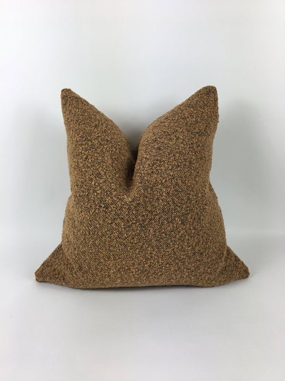 Boucle pillow // rust boucle pillow // boucle cushion