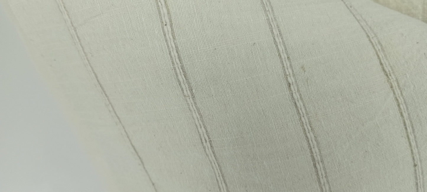 Neutral pillow, hmong pillow, cream woven pillow, neutral decor