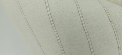 Neutral pillow, hmong pillow, cream woven pillow, neutral decor