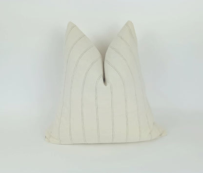 Neutral pillow, hmong pillow, cream woven pillow, neutral decor
