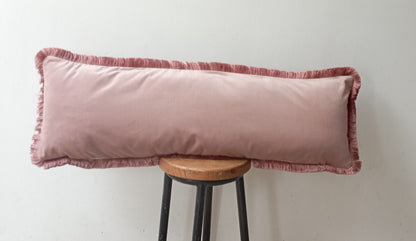 Dusty rose silk velvet pillow, pink silk velvet cushion, pink silk velvet pillow, pink velvet cushion
